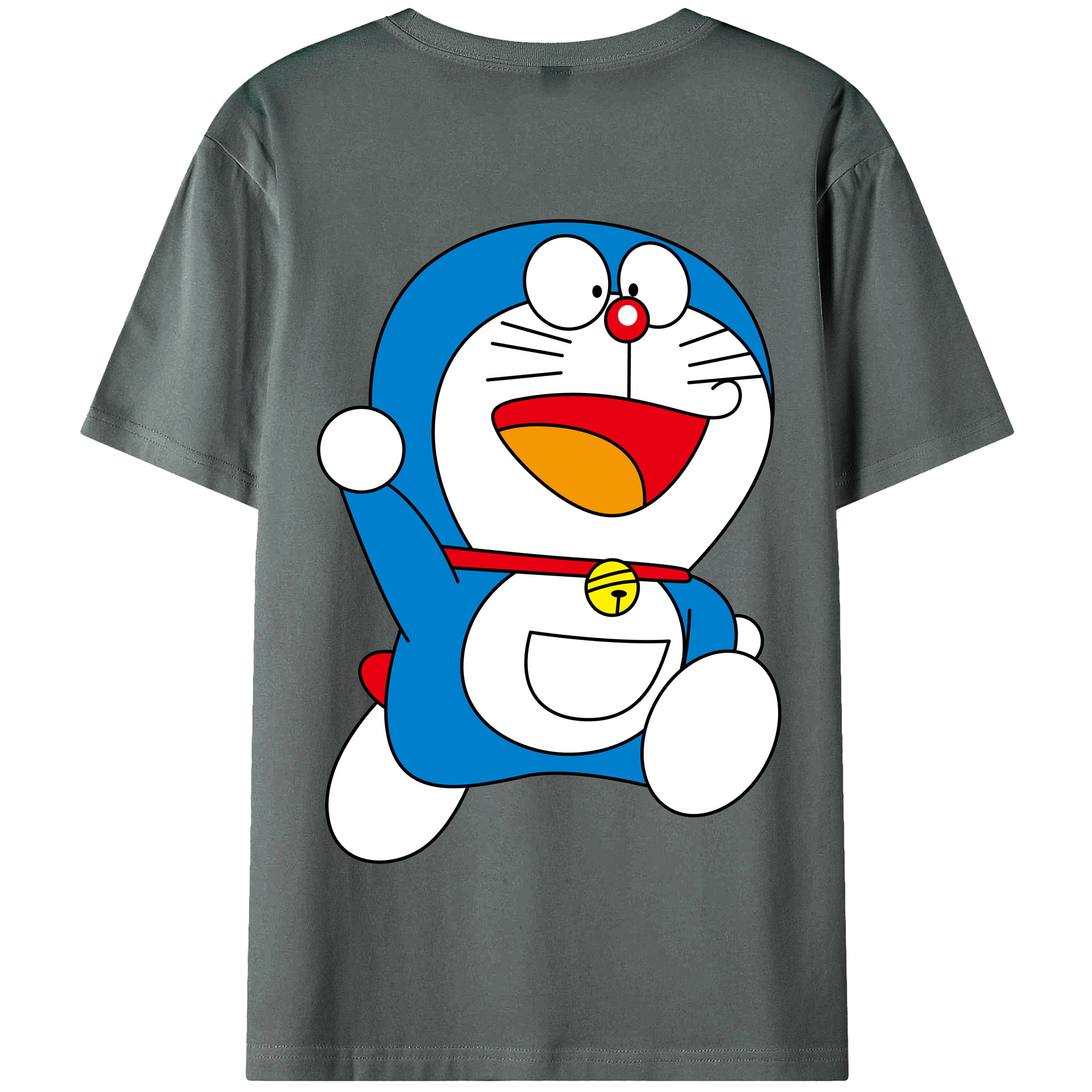 （画像用） ドラえもん Doraemon 綿100％半袖Tシャツ（背面プリント）